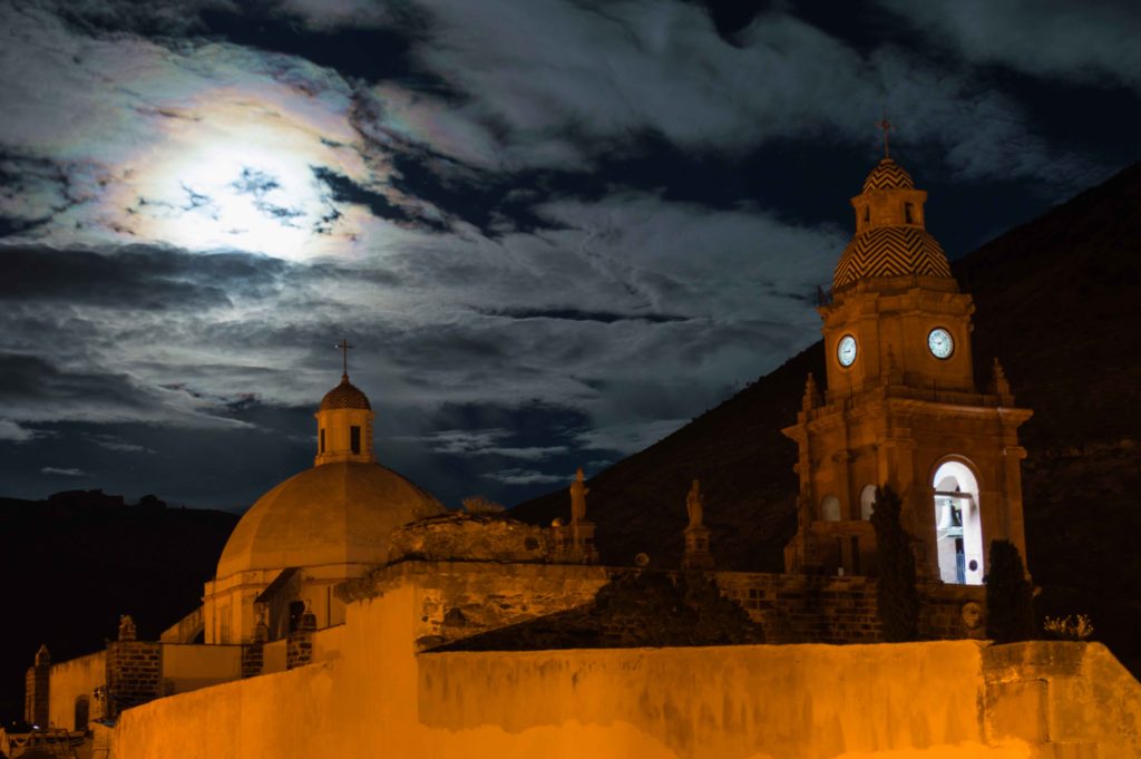 Real de Catorce - Iglesia Noche